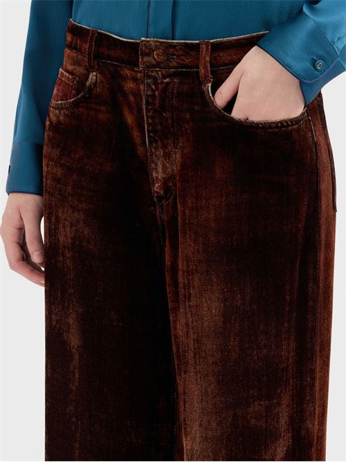 Wide-leg viscose and silk trousers PIERRE-LOUIS MASCIA | PT12699512524/102